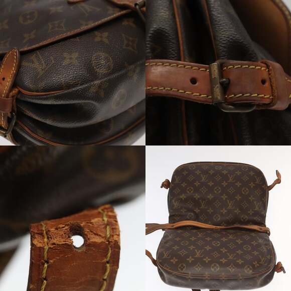 LOUIS VUITTON Monogram Saumur 30 Shoulder Bag M42256 - Picture 11 of 13